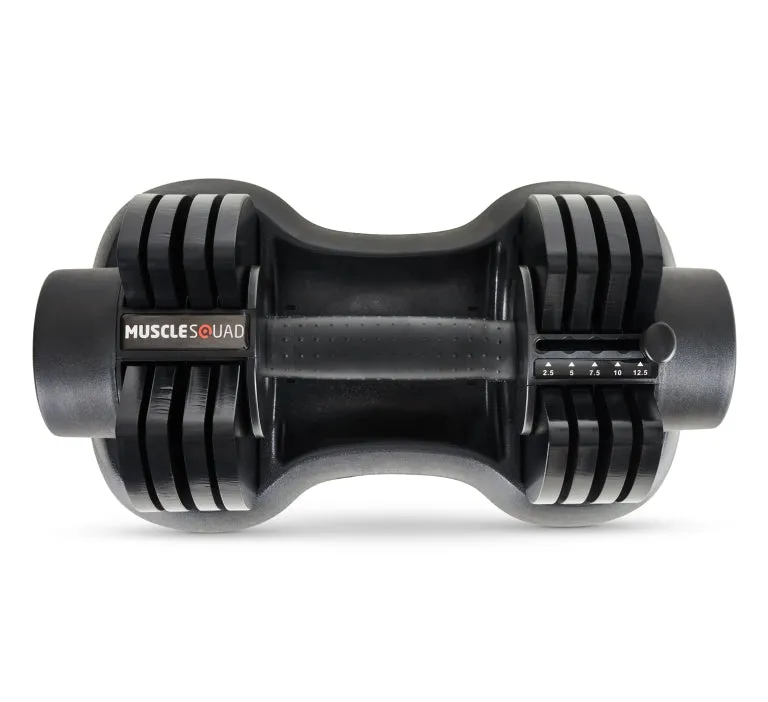 2.5kg - 12.5kg Quick Select Adjustable Dumbbell