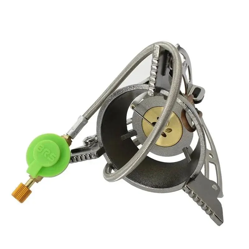 BRS-15B Multifunctional Windproof Furnace 1400-2900W Camping Propane Stove Foldable Cooking Gas Stove for Outdoor Picnic Hiking