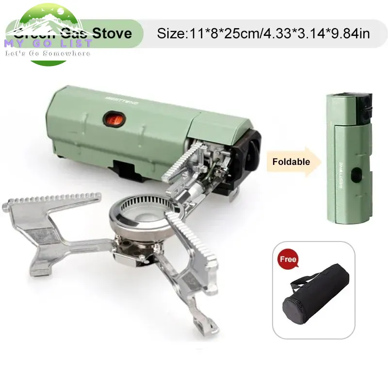 Camping Gas Stove 2670W Portable Folding Cassette Gas Burner