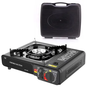CoPedvic Portable Camping Stove, Butane Gas Stove with Carrying Case for Cooking, Picnics, Hiking, BBQ
