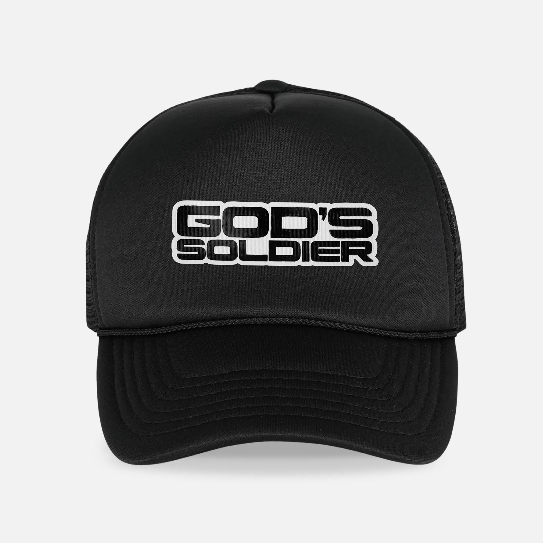 God's Soldier Patch Trucker Hat