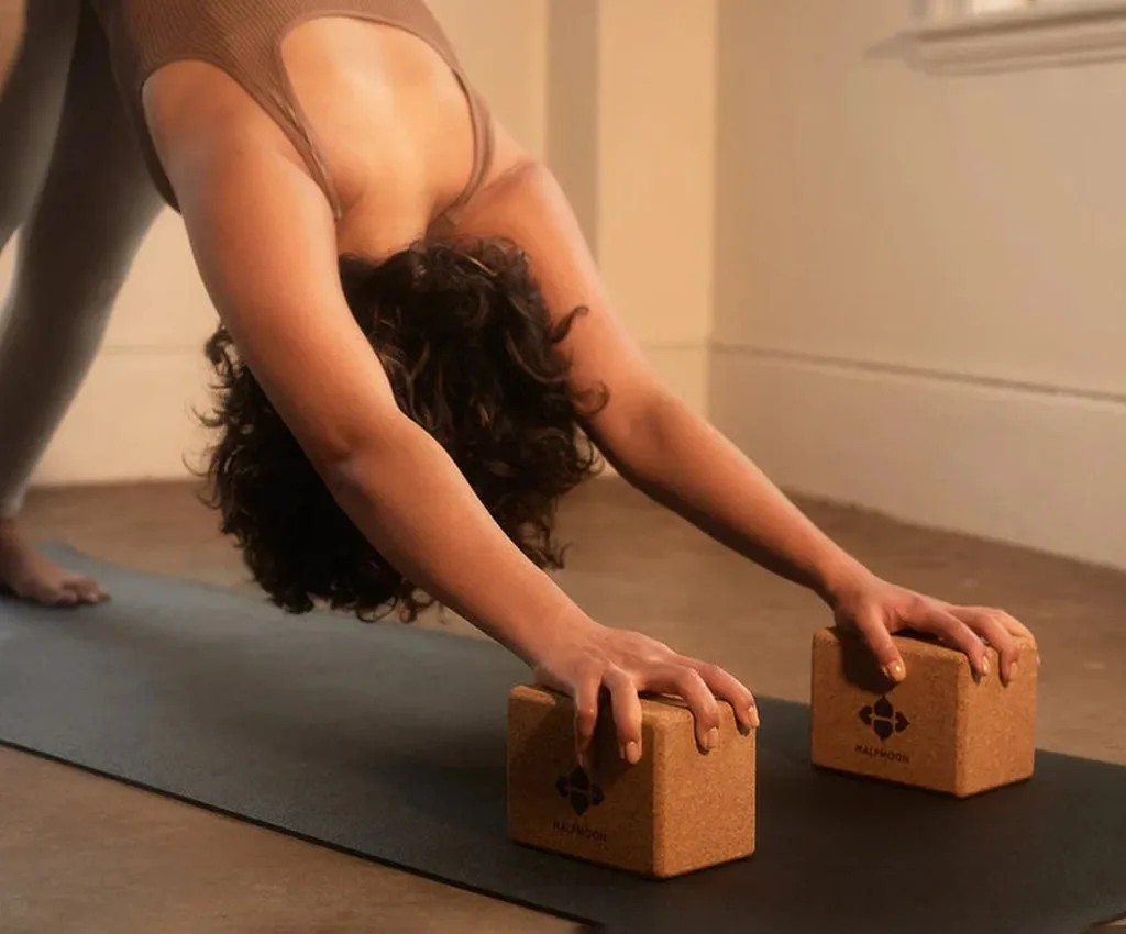Halfmoon Cork Micro Duo Yoga Blocks