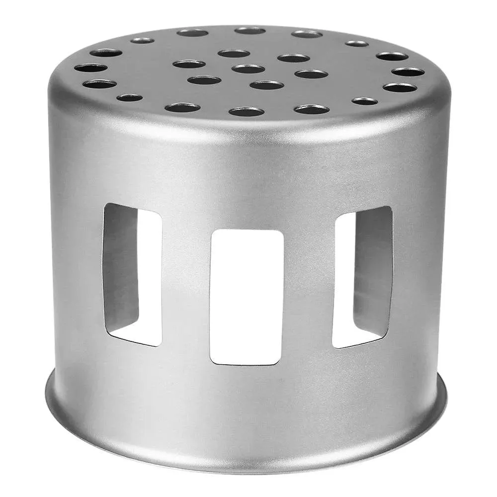 Lixada Portable Wood Stove Firewoods Furnace Outdoor Stove Cooking Burner Lightweight Stainless Steel Picnic Camping Wood Stove