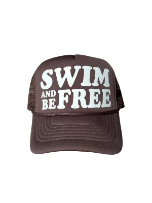Mesh Trucker Hat // Brown