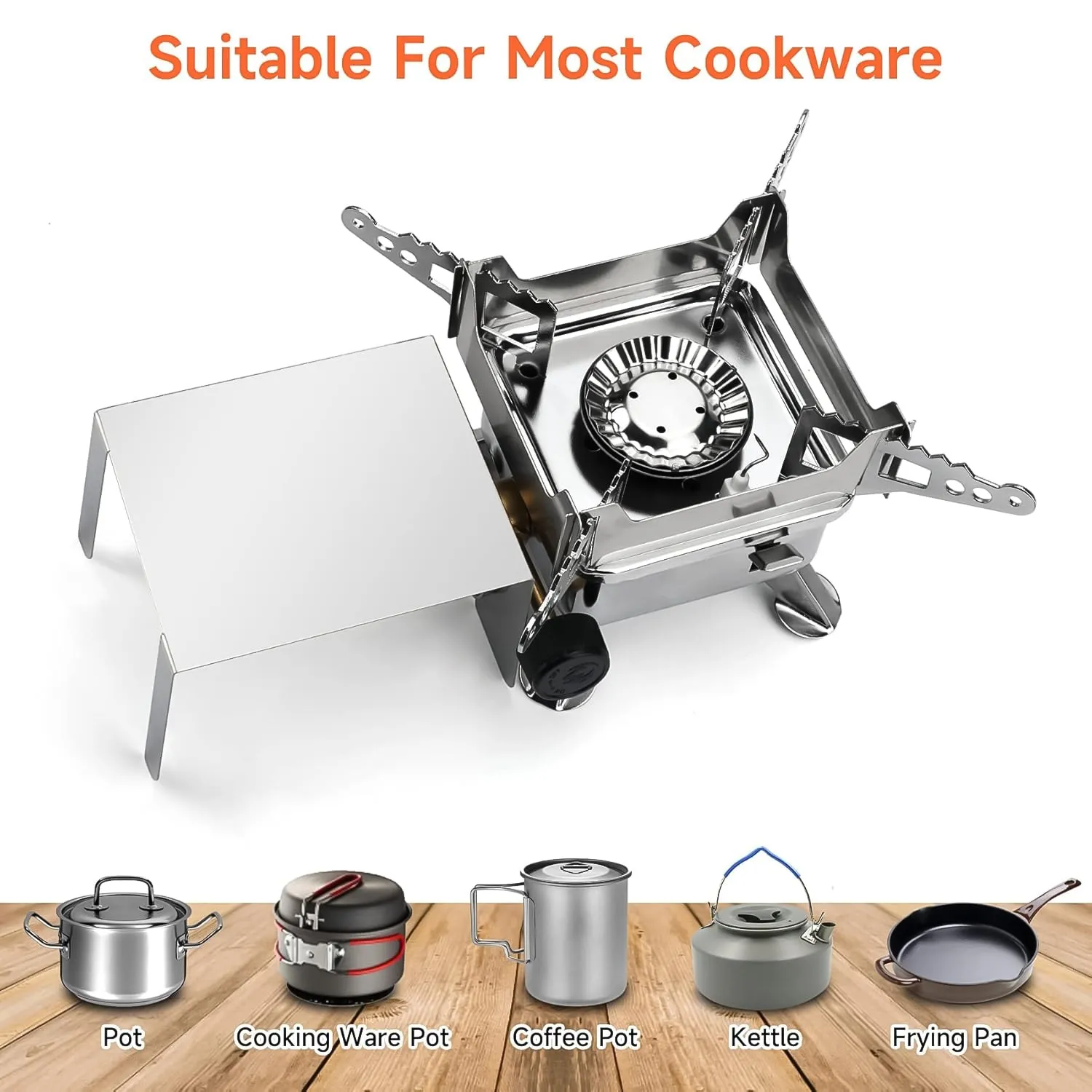 Mini Square Camping Stove (1 Pc)