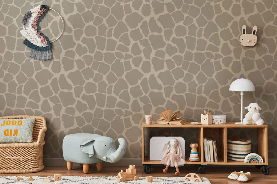 MOMBO Giraffe Print Stencil, Large Animal Print Pattern