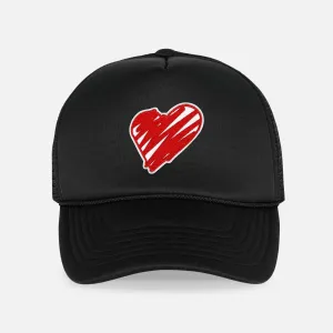 Momma Heart Patch Trucker Hat
