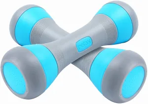 Nice C Adjustable Dumbbell Weight Pair, 5-in-1 Weight Options, Non-Slip Neoprene Hand, All-Purpose, Home, Gym, Office