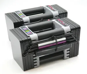 PowerBlock 50 lb Adjustable Dumbbell Set (Elite EXP 50)