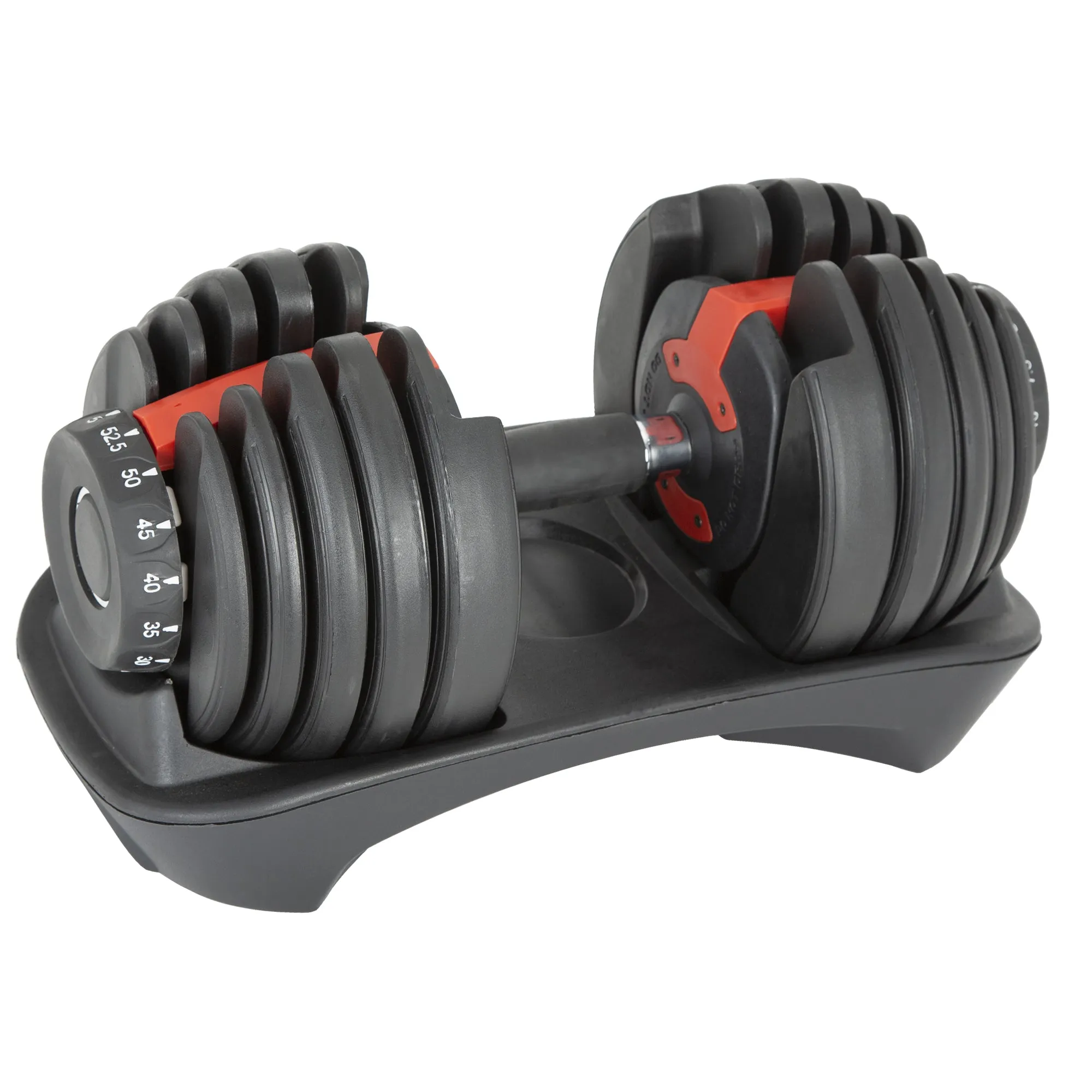 Set of 2 Adjustable Dumbbell - 5 - 52.5LBS