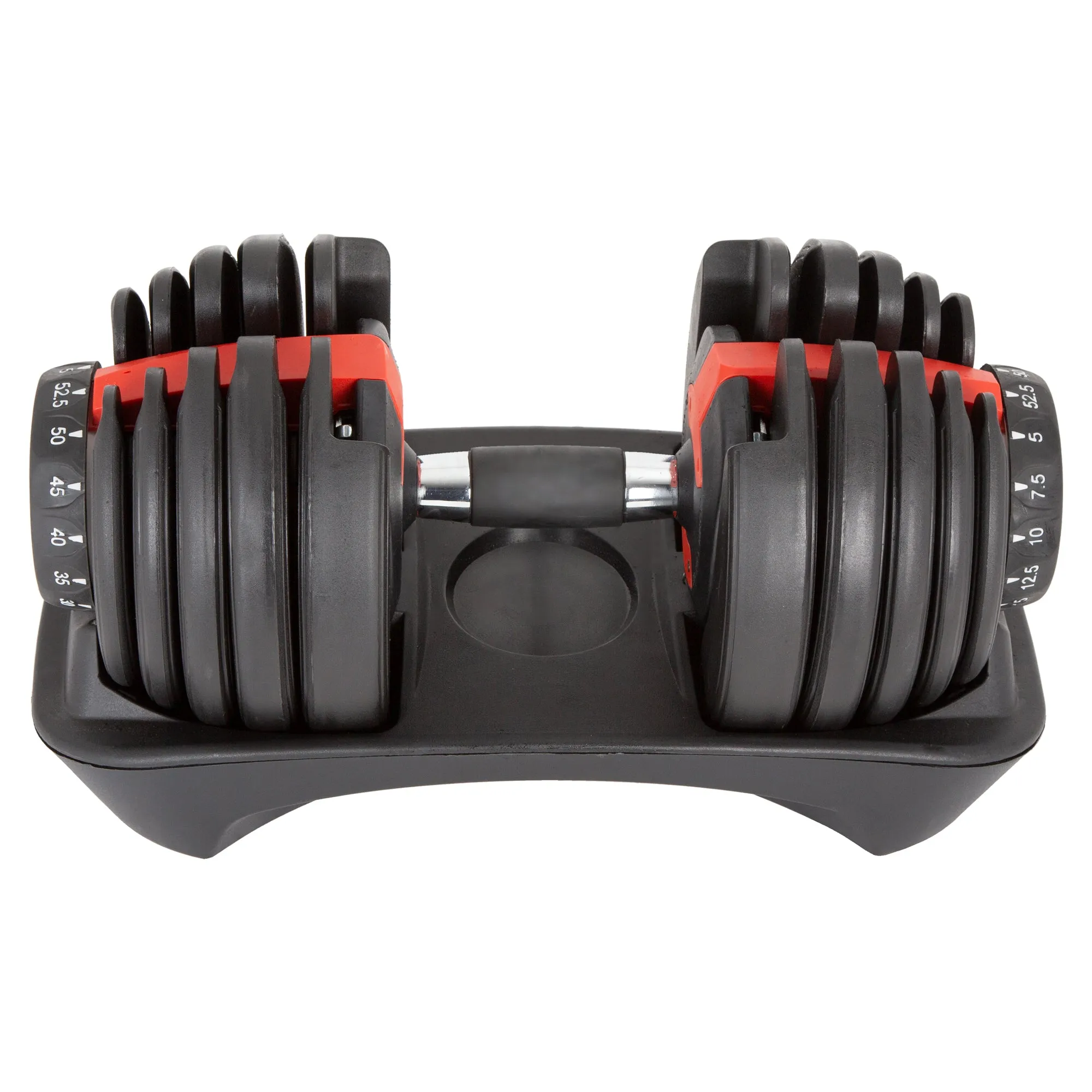 Set of 2 Adjustable Dumbbell - 5 - 52.5LBS