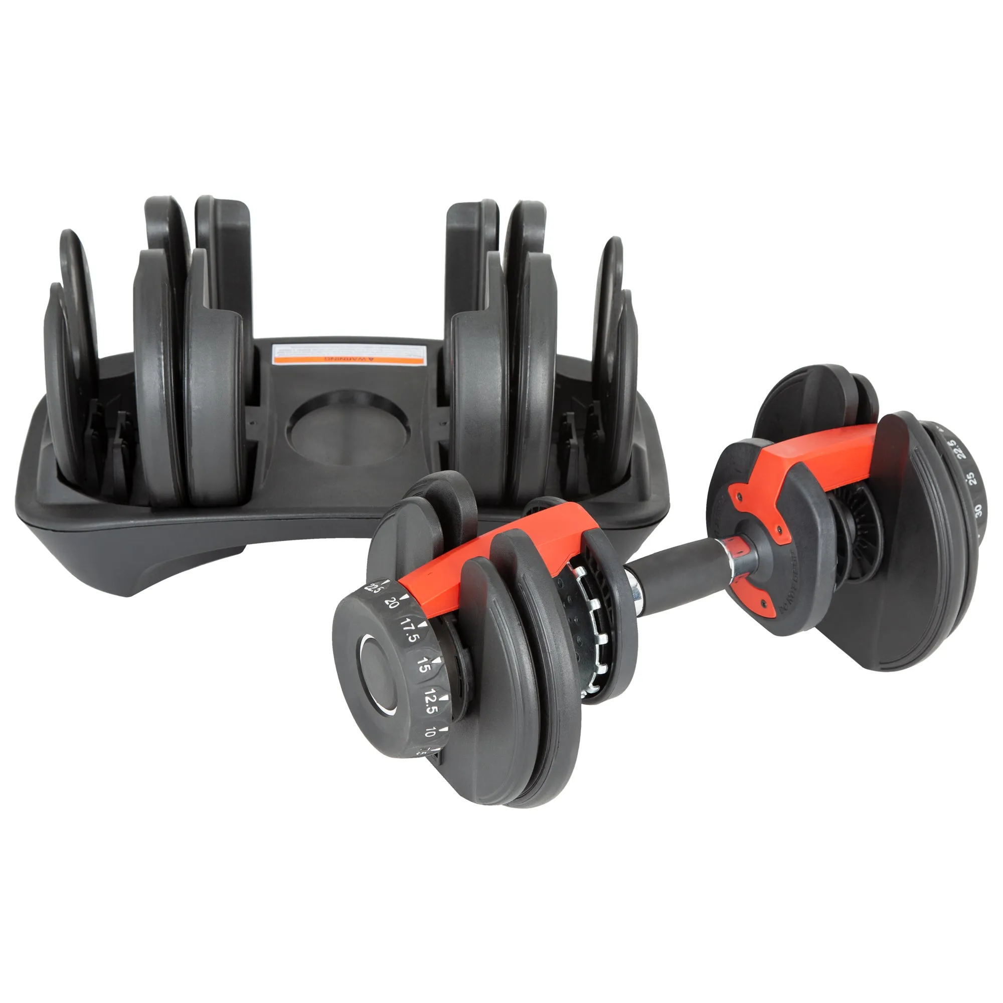 Set of 2 Adjustable Dumbbell - 5 - 52.5LBS