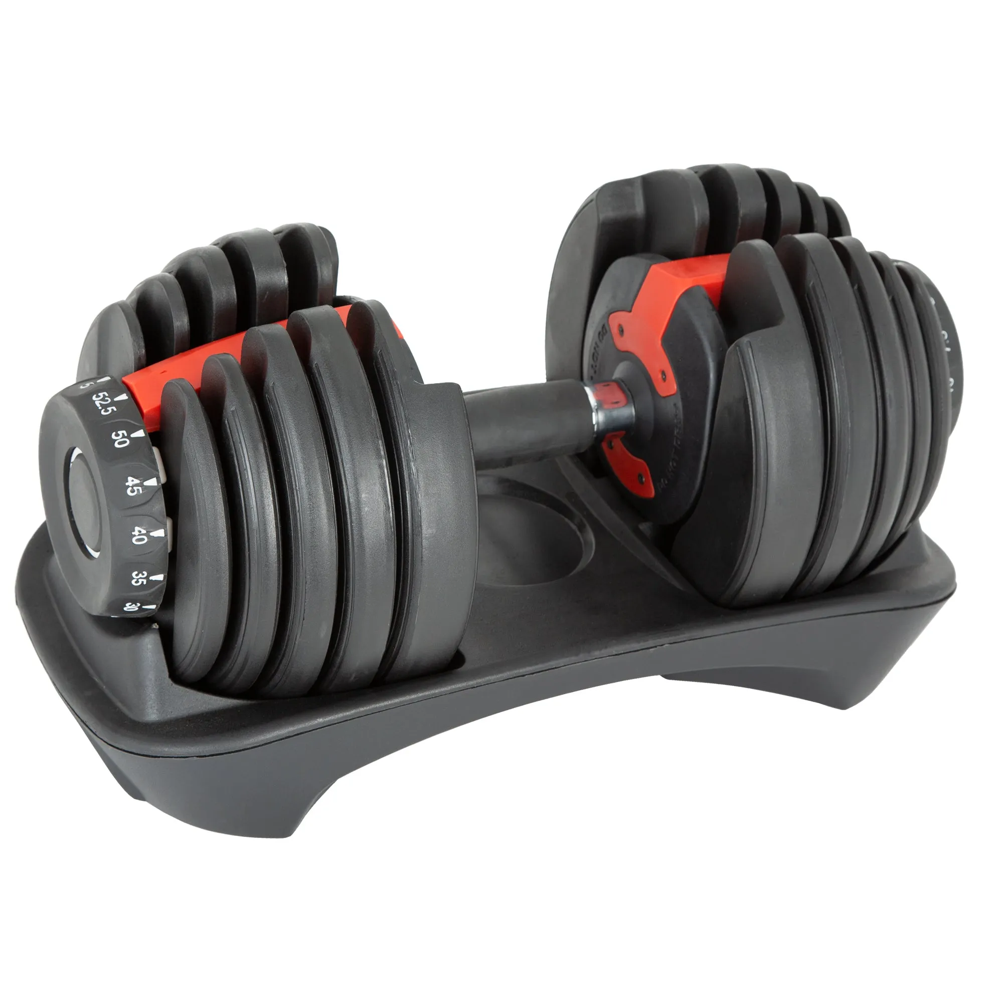 Set of 2 Adjustable Dumbbell - 5 - 52.5LBS