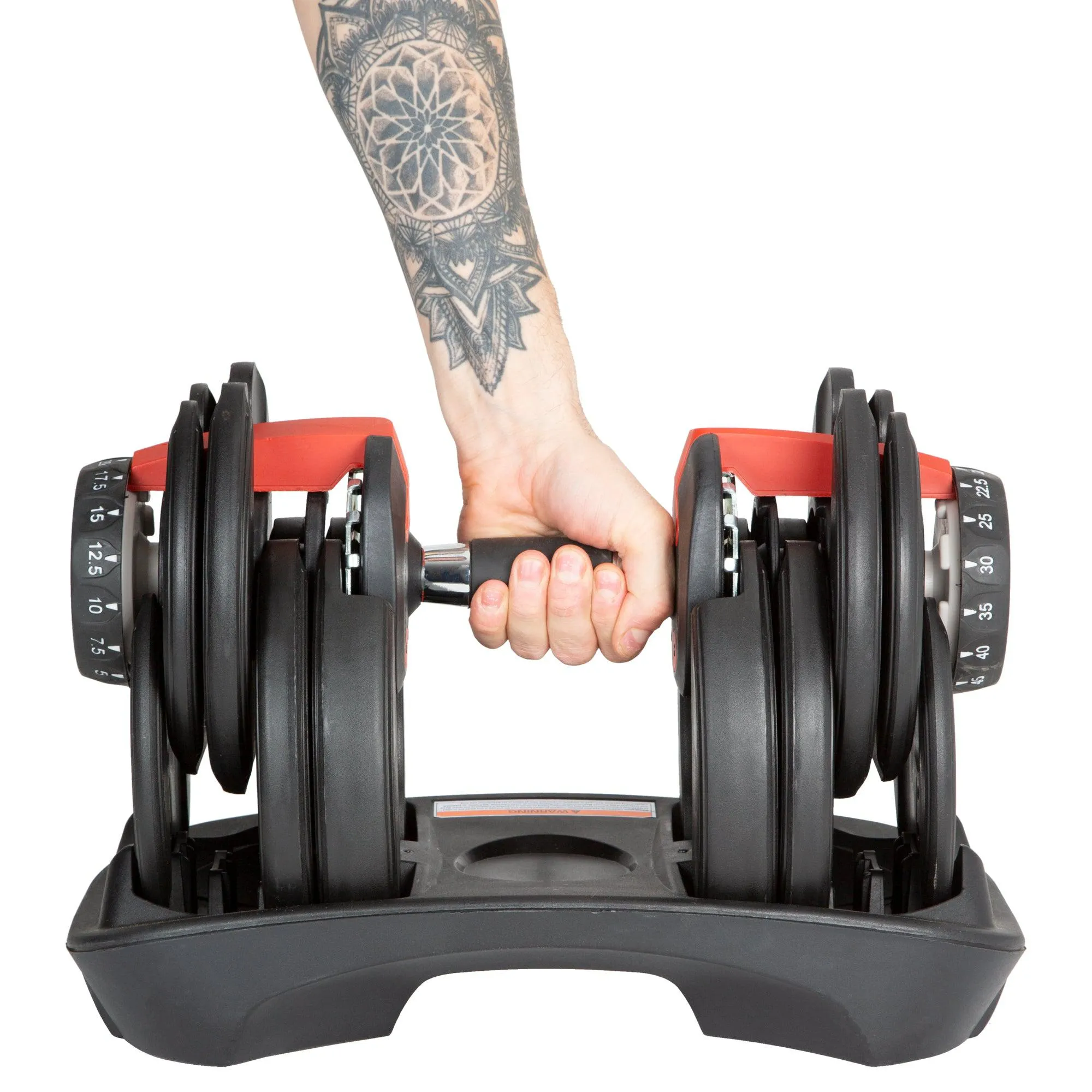 Set of 2 Adjustable Dumbbell - 5 - 52.5LBS