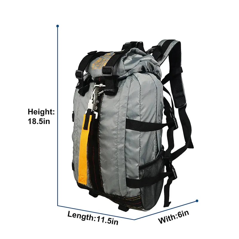 Waterproof Lightweight Hiking Backpack, Unisex Outdoor Daypack for Camping & Travel